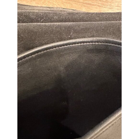 VTG 90s Y2K COACH WILLIS 9927 Black Bag Handbag Black Leather Satchel CLEAN - Picture 12 of 16